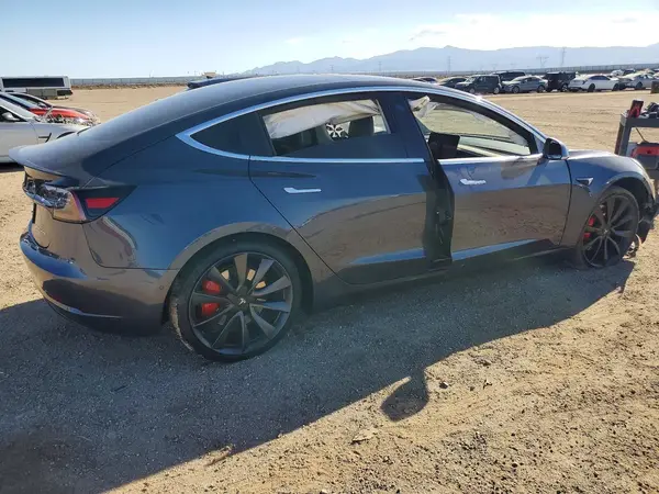 5YJ3E1EC3LF721202 — 2020 Tesla Model 3, фото 3 с аукциона Copart, Боковая часть