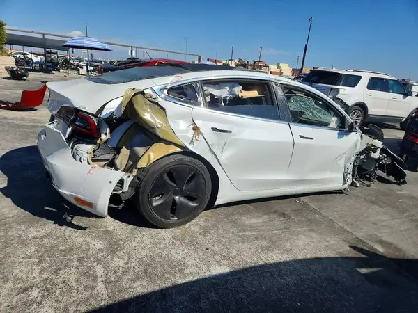 5YJ3E1EA5LF590482 — 2020 Tesla Model 3, фото 3 с аукциона Copart, Боковая часть