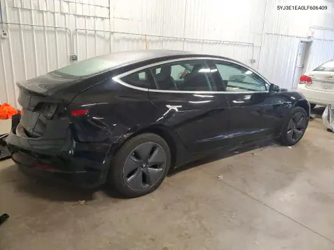 2020 Tesla Model 3 VIN 5YJ3E1EA0LF606409 фото 3