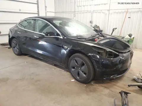2020 Tesla Model 3 VIN 5YJ3E1EA0LF606409 фото 4