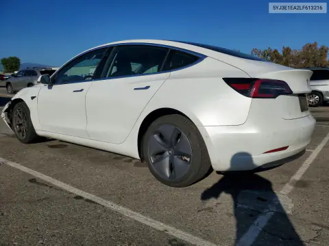 2020 Tesla Model 3 VIN 5YJ3E1EA2LF613216 фото 2