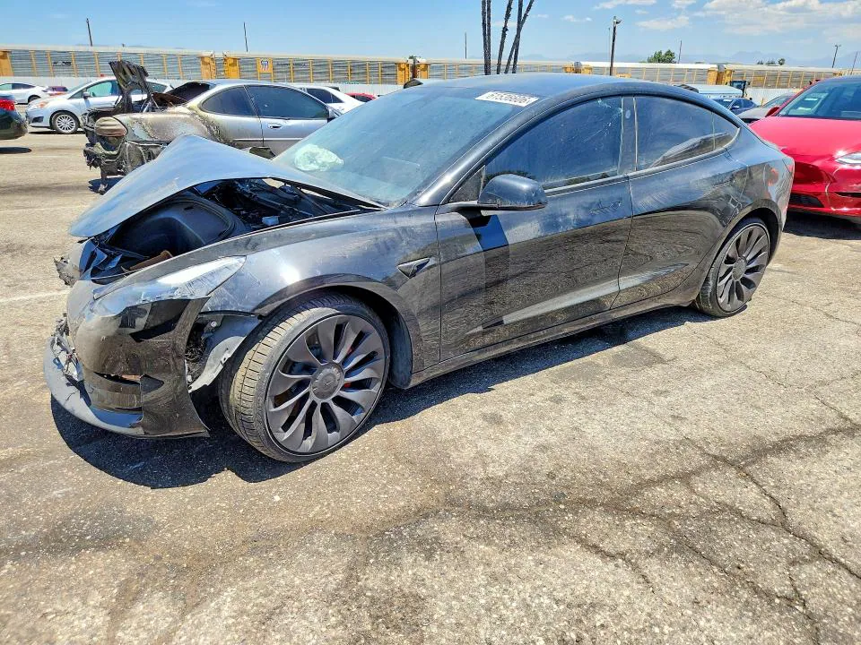 2021 Tesla MODEL 3 VIN 5YJ3E1EC2MF868001 фото 1