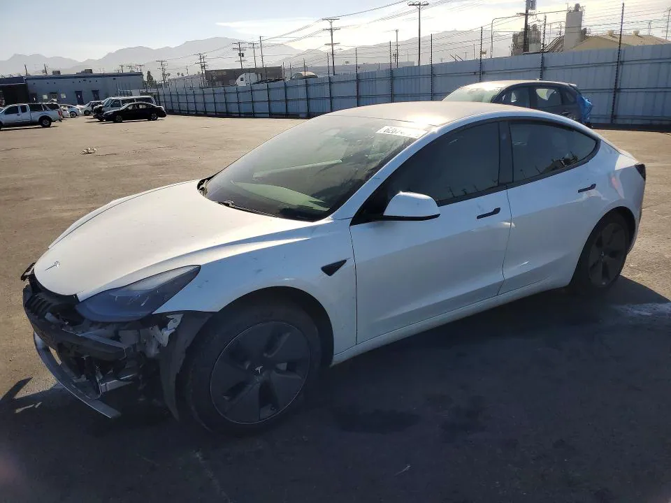2021 Tesla MODEL 3 VIN 5YJ3E1EB8MF927155 фото 1