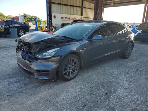 5YJ3E1EA6MF853578 — 2021 Tesla Model 3, Передняя часть (Front End), фото до ремонта