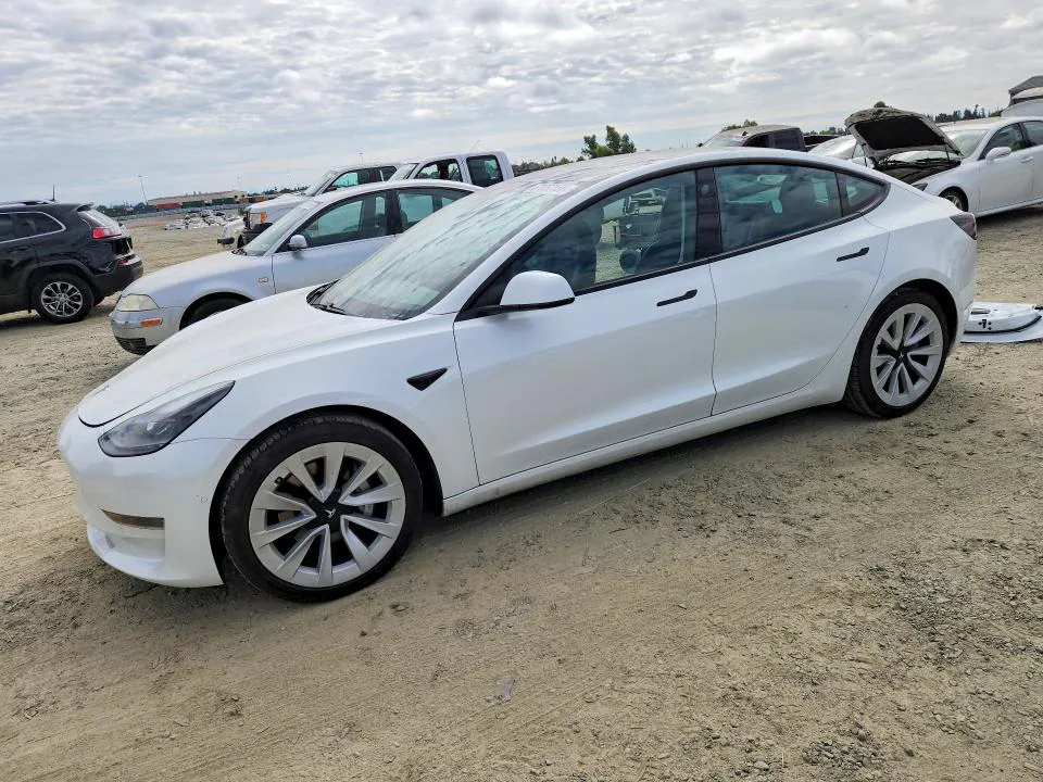 2021 Tesla MODEL 3 VIN 5YJ3E1EA6MF065996 фото 1