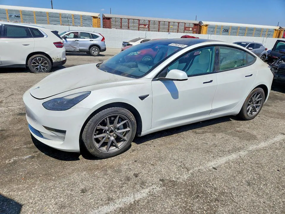 2021 Tesla MODEL 3 VIN 5YJ3E1EA6MF873393 фото 1
