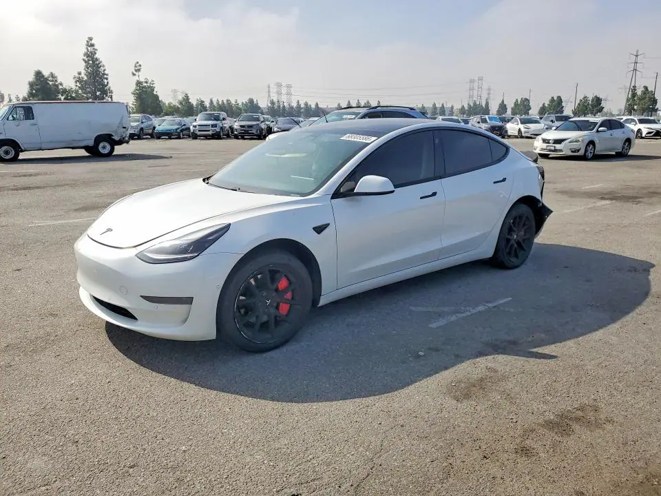 5YJ3E1EAXMF982164 Tesla Model 3 2021 — повреждение Задняя часть, фото до ремонта
