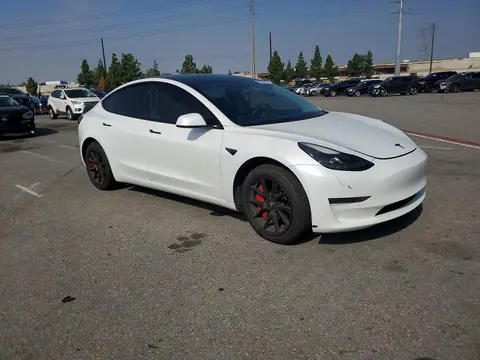 5YJ3E1EAXMF982164 — 2021 Tesla Model 3, фото 4 с аукциона Copart 29.09.2026, Задняя часть