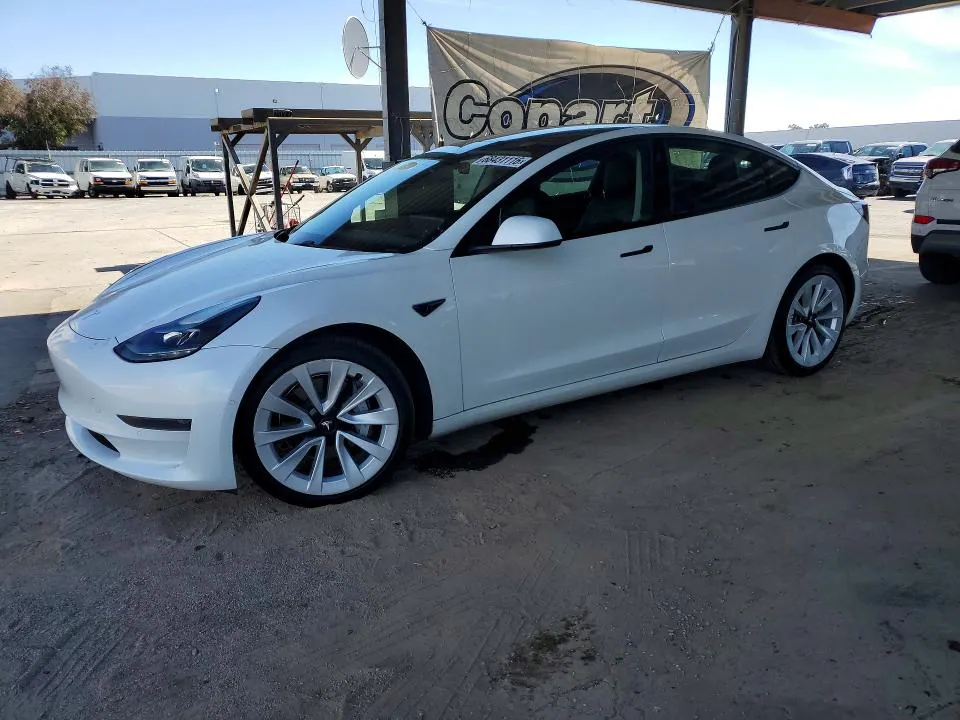 2021 Tesla MODEL 3 VIN 5YJ3E1EA6MF996059 фото 1