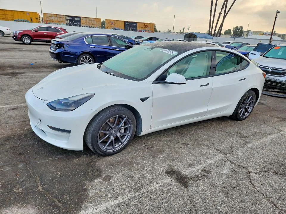2021 Tesla MODEL 3 VIN 5YJ3E1EA8MF028836 фото 1