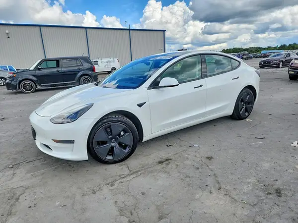 5YJ3E1EB4MF988387 — 2021 Tesla Model 3, Мелкие вмятины и царапины (Minor Dent/Scratches), фото до ремонта