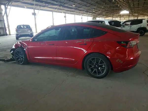 5YJ3E1EA5MF054066 — 2021 Tesla Model 3, фото 2 с аукциона Copart, Передняя часть
