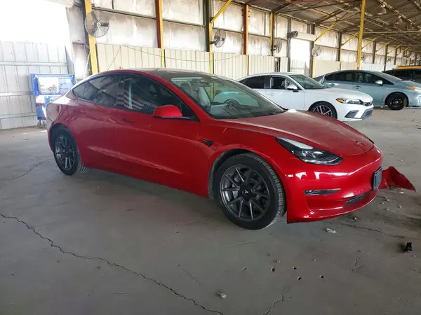 5YJ3E1EA5MF054066 — 2021 Tesla Model 3, фото 4 с аукциона Copart, Передняя часть
