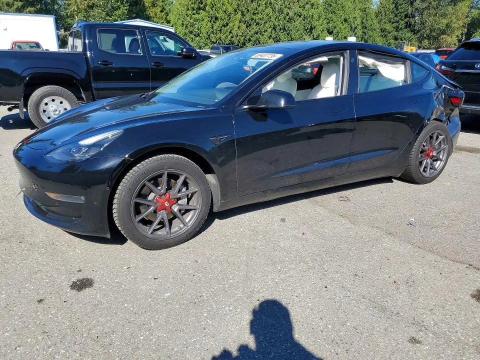 2021 Tesla MODEL 3 VIN 5YJ3E1EB1MF924940 фото 1