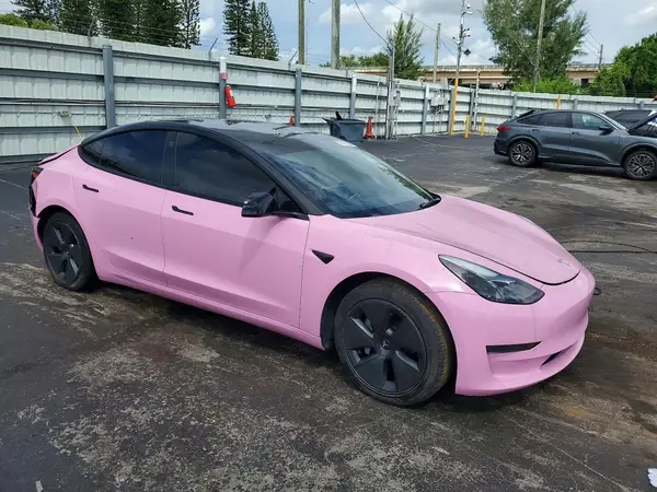 5YJ3E1EA8MF093220 — 2021 Tesla Model 3, фото 4 с аукциона Copart 08.10.2026, Механические повреждения