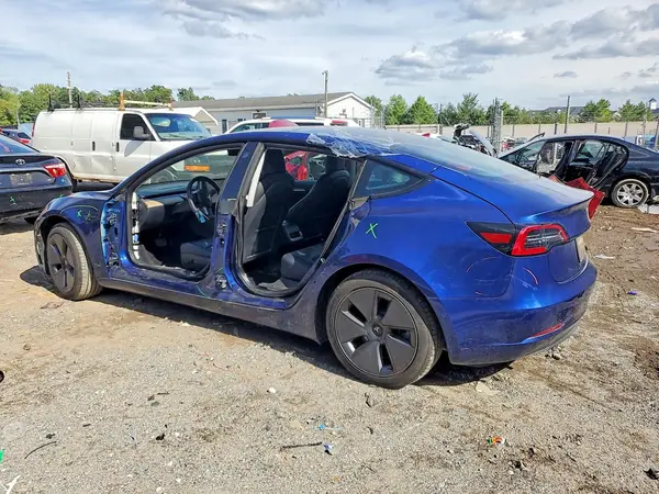 2021 TESLA MODEL 3 VIN 5YJ3E1EB6MF974152 фото 2