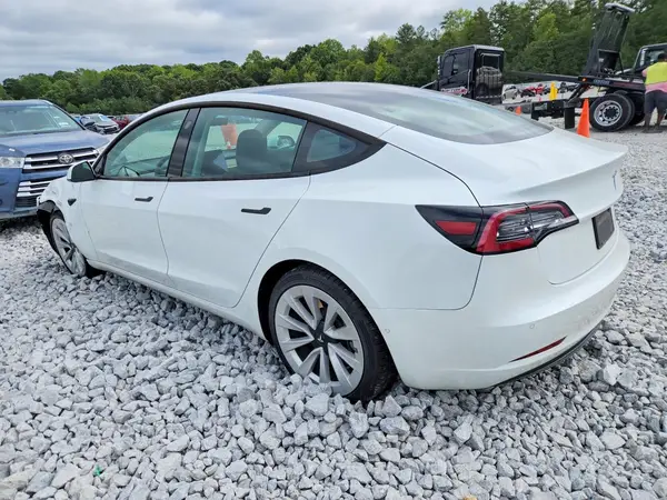 5YJ3E1EA5MF917089 — 2021 Tesla Model 3, фото 2 с аукциона Copart, Передняя часть