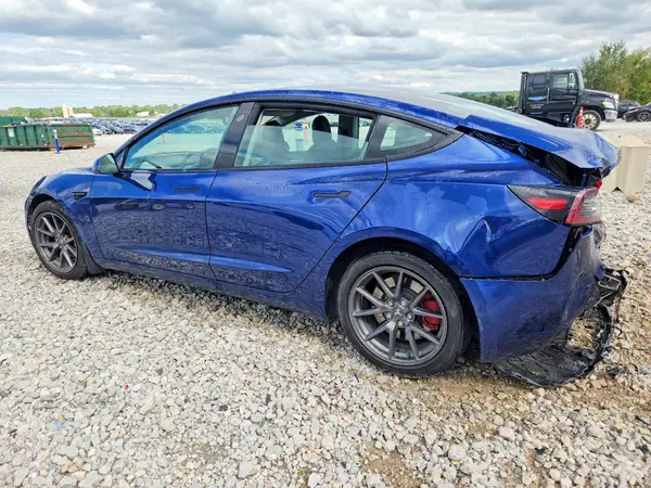 5YJ3E1EB2MF983317 — 2021 Tesla Model 3, фото 2 с аукциона Copart, Задняя часть