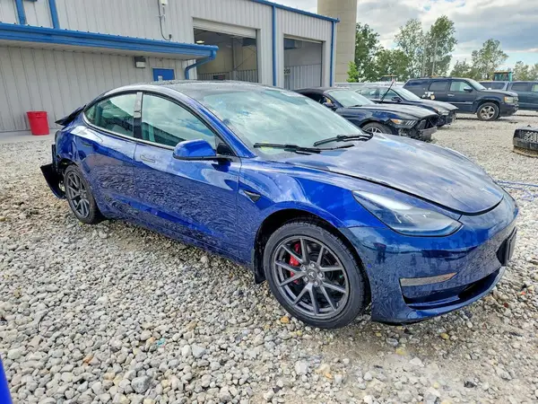 5YJ3E1EB2MF983317 — 2021 Tesla Model 3, фото 4 с аукциона Copart, Задняя часть