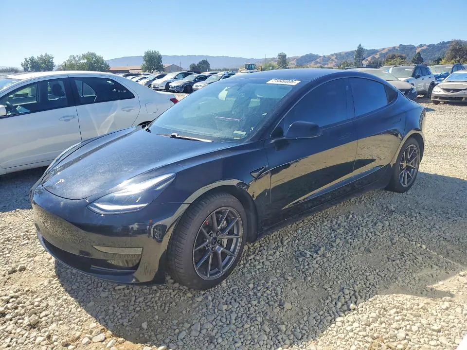 2021 Tesla MODEL 3 VIN 5YJ3E1EA1MF877707 фото 1