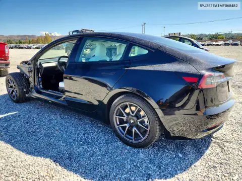 2021 Tesla Model 3 VIN 5YJ3E1EA1MF068482 фото 2