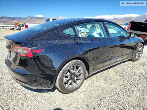 2021 Tesla Model 3 VIN 5YJ3E1EA1MF068482 фото 3