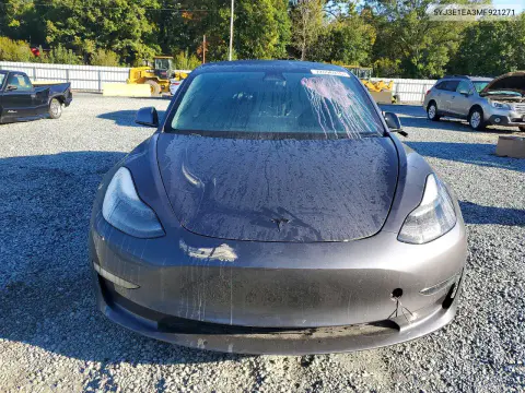 2021 Tesla Model 3 VIN 5YJ3E1EA3MF921271 фото 5