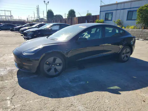 5YJ3E1EA9NF123732 — 2022 Tesla Model 3, Боковая часть (Side), фото до ремонта