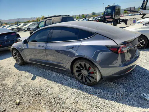 5YJ3E1EC2NF296378 — 2022 Tesla Model 3, фото 2 с аукциона Copart 30.09.2026, Передняя часть