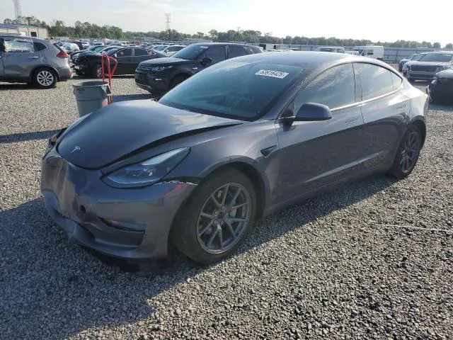 2022 TESLA MODEL 3 VIN 5YJ3E1EB0NF183343 фото 1