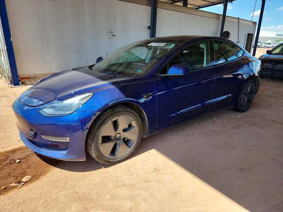 2022 Tesla MODEL 3 VIN 5YJ3E1EB8NF341007 фото 1