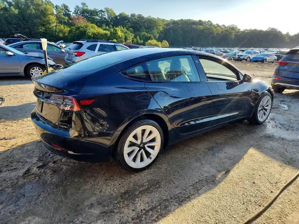 5YJ3E1EA3NF290006 — 2022 Tesla Model 3, фото 3 с аукциона Copart 30.09.2026, Передняя часть