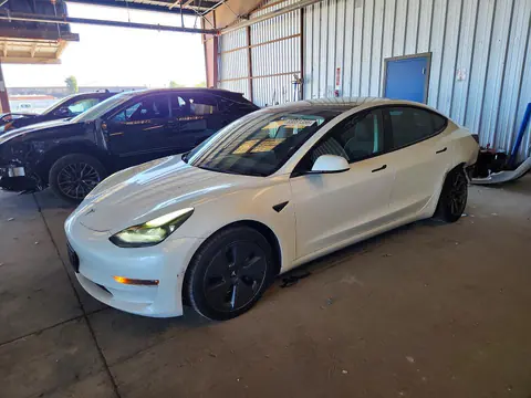 5YJ3E1EB9NF134142 — 2022 Tesla Model 3, Задняя часть (Rear End), фото до ремонта