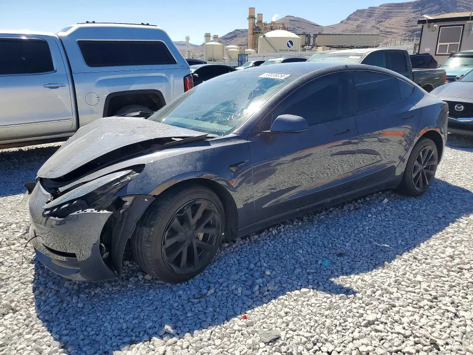 2022 Tesla MODEL 3 VIN 5YJ3E1EB6NF196503 фото 1