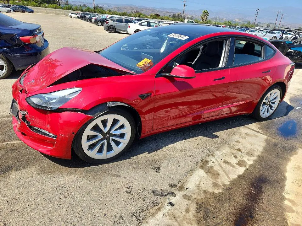 2022 Tesla MODEL 3 VIN 5YJ3E1EB1NF270698 фото 1