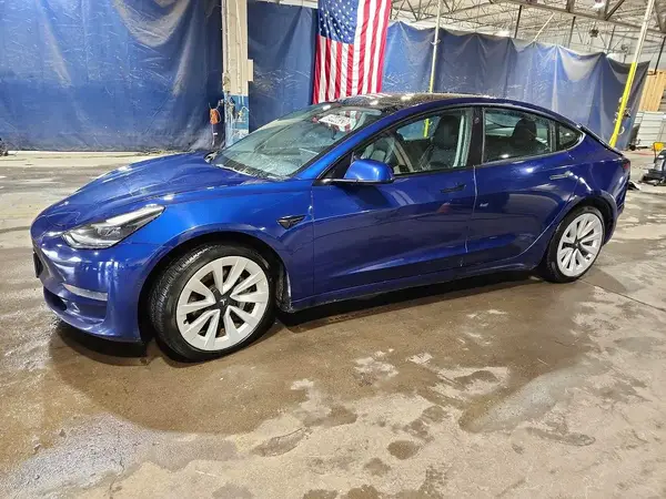 5YJ3E1EAXNF192106 — 2022 Tesla Model 3, Ходовая часть (Undercarriage), фото до ремонта