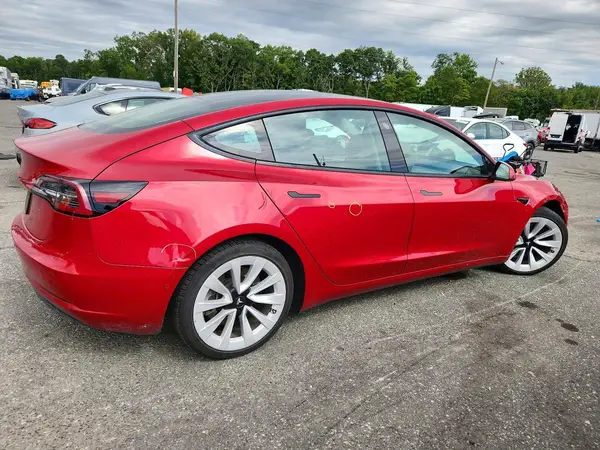 5YJ3E1EA0NF290786 — 2022 Tesla Model 3, фото 3 с аукциона Copart 28.09.2026, Передняя часть