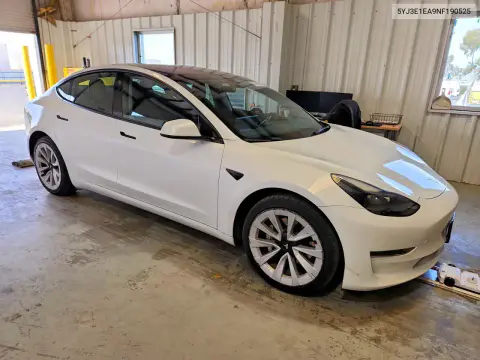 2022 Tesla Model 3 VIN 5YJ3E1EA9NF190525 фото 4