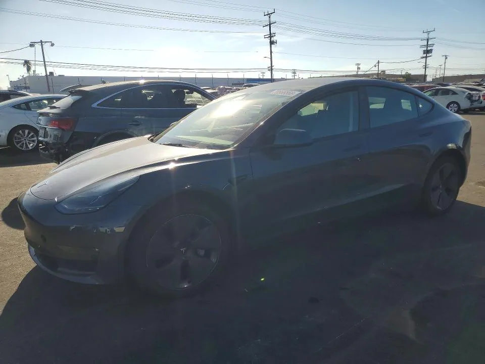 2022 Tesla MODEL 3 VIN 5YJ3E1EB4NF267147 фото 1