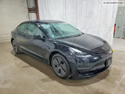 2022 Tesla Model 3 VIN 5YJ3E1EA9NF371169 фото 4