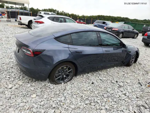 2022 Tesla Model 3 VIN 5YJ3E1EB4NF119161 фото 3