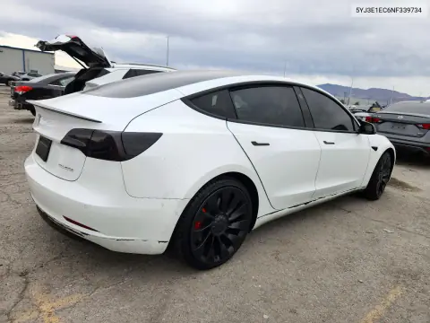 2022 Tesla Model 3 VIN 5YJ3E1EC6NF339734 фото 3