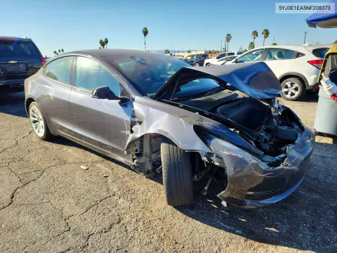 2022 Tesla Model 3 VIN 5YJ3E1EA5NF208373 фото 4