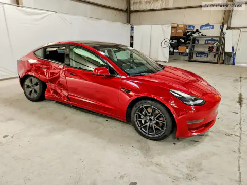 2022 Tesla Model 3 VIN 5YJ3E1EA1NF370355 фото 4