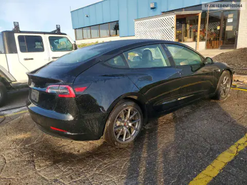 2022 Tesla Model 3 VIN 5YJ3E1EB4NF103364 фото 3