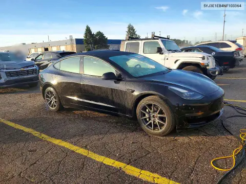 2022 Tesla Model 3 VIN 5YJ3E1EB4NF103364 фото 4