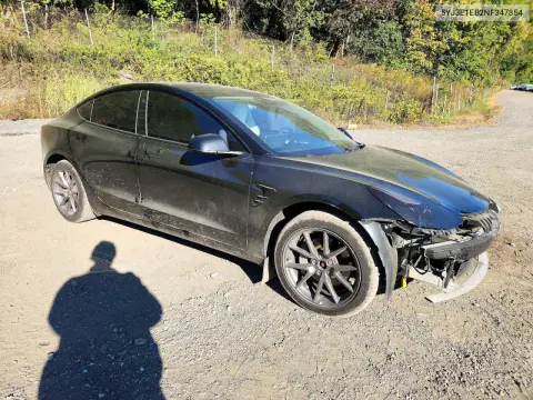 2022 Tesla Model 3 VIN 5YJ3E1EB2NF347854 фото 4