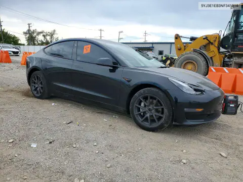 2022 Tesla Model 3 VIN 5YJ3E1EB3NF341318 фото 4