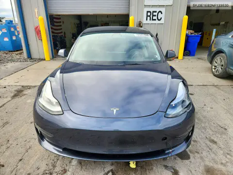 2022 Tesla Model 3 VIN 5YJ3E1EB2NF133530 фото 5