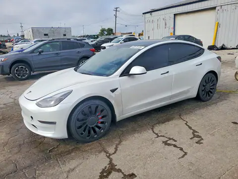 5YJ3E1EC2PF410530 — 2023 Tesla Model 3, Подтопление (Water/Flood), фото до ремонта